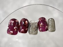 クレモアネイル 浦和店(CLEMORE NAIL)/大人小花ネイル