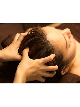 ヘッドスパで癒されたい