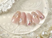 リュミエール(Lumiere)/雪の結晶ネイル