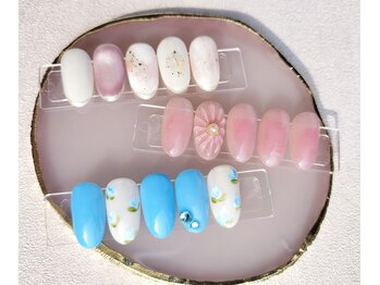 静流(shizuru)の写真/定額コースでお得にネイルを楽しめる★シンプル～個性派までお好みのデザインがきっと見つかる♪