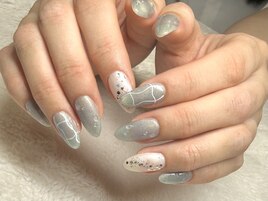 梅雨ネイル