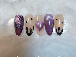 ハロウィンネイル