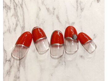 ミンクスタイル 浜松町店/ビビットオレンジ×メタリック