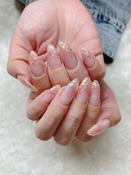 ワイズネイル(Y's NAIL)/ラメグラデーション