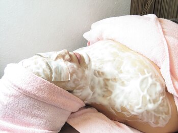 美音/エステの流れ 2洗顔