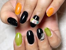 レディグリッター(Lady glitter)/黒×シアービタミンカラー