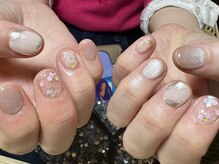 デューネイルスタジオ(dew nail studio)/ニュアンスピンクベージュ