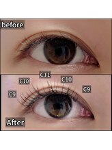 まつげちゃん☆ねいるちゃん/フラットラッシュ80本