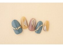 ヴァンネイル みなとみらい馬車道(VINGT NAIL)/*マグネット×ミラーアート*