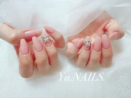 美爪◎蝶々うる艶ワンカラー