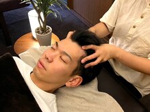 夢見心地の雰囲気（【男女OK】頭皮をしっかりほぐすことで集中力アップ♪）