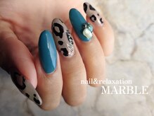 ネイルアンドリラクゼーション マーブル(MARBLE)/持ち込みネイル￥7,700