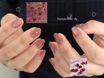 ぷっくりお花ネイル【093】