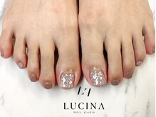 ネイルスタジオ ルキナ(LUCINA)/c-415 シェラックフットネイル