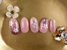 ショコ アンド ラム(Syoko&Lum)/★ニュアンス桜ネイル★