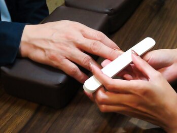 マニネイルケア 北上店(maninail CARE)/メンズケア<STEP3>