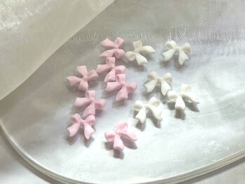 ネオリーブドレスネイルアンドアイラッシュ(Neolive dress nail&eyelash)/リボンパーツ【dress】