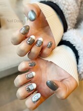 ネイル ドゥ 岡山駅前店(Nail Doux)/ニュアンスマグネットネイル