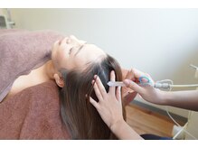 高水圧ジェット噴流でお肌に負担をかけずに皮脂詰まり汚れを除去