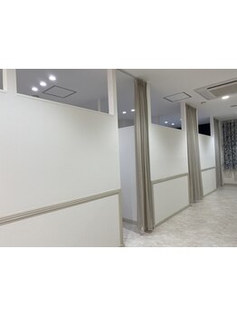 個室があるサロン