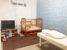 蒲生東口整骨院の雰囲気（0歳児からでも通える整体院！キッズスペースと授乳室完備☆）
