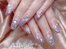 シーアンドビーネイル(C&B Nail)/ラメグラデーション