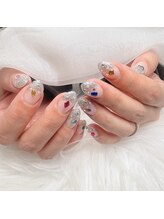 グリッター(Glitter)/8・9月ネイル