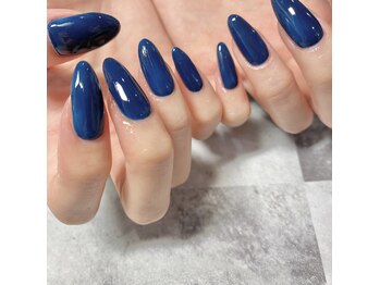 ネイビーワンカラー