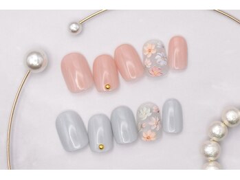 プリッシュ 上野店(prish)/5000円 マット フラワー クリア