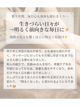 京都フォーエイチ(京都4H)/心も体も疲労困憊、生きづらさ…