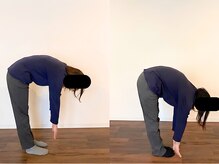 合の手の雰囲気（整体、ストレッチ、エクササイズが同時に出来るのは当店だけ。）