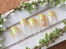 エストリブレ(estLivre)/ラメグラデ＆ドット