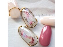ネイルサロン オートクチュール 北浜店(Nail Salon Haute Couture)/スモークアート♪トレンドネイル