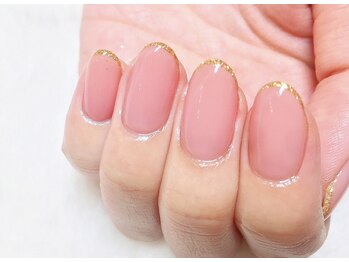 上品ラメラインnail