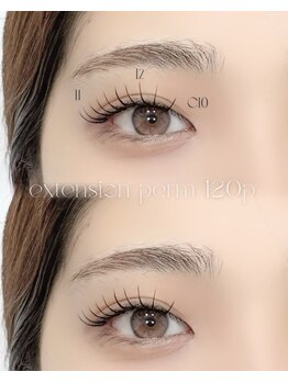 ハリス(HARIS)/エクステパーマ120本