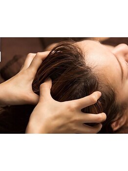 ヘッドスパで癒されたい