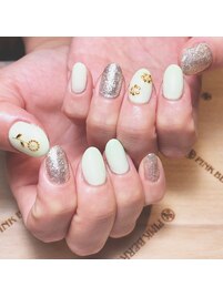 ～フラワーパーツネイル～