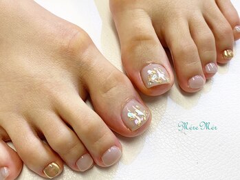 メールメール 和光市本店(MereMer)/シェルアートフットネイル