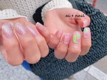 アイネイル 小倉(ai nail)/氷ネイル　8000円