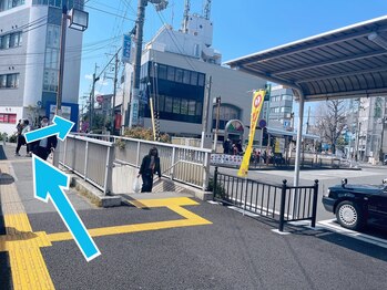 レミュー(Lemieux)/武庫之荘北改札口からの道順2