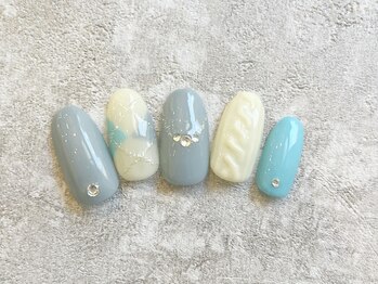 リーチェ ビューティアンドネイルサロン 大名店(Beauty&Nail Salon)/ニットネイル