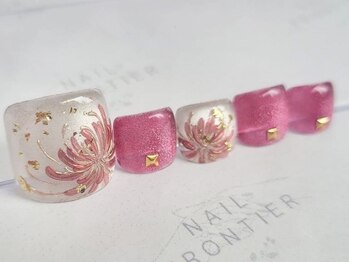 ネイルフロンティア 吉祥寺(NAIL FRONTIER)/ふみの♪手描き彼岸花11980円