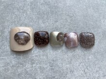 ヒアリ(HERE'Re)/フットネイル【定額デザイン】