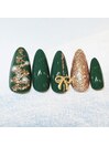 クリスマスネイル
