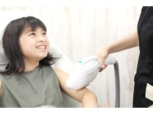 気になるキッズの脱毛もお任せください！小学1年生～可能です◎