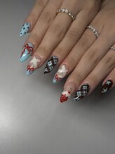 エクアネイルズ(Akuwa nails)/スカルプ◆150分アートやり放題