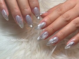 マグネット×ニュアンスネイル