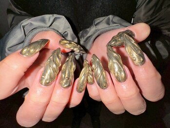 長さ出しジェルチップ