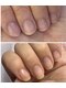 ルミライズ(Lumirise)の写真/【爪のピンク部分をのばし縦長爪へ】ジェルを使わず土台から美しく整えるケアサロン♪