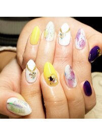 トライバル　ホイルアート